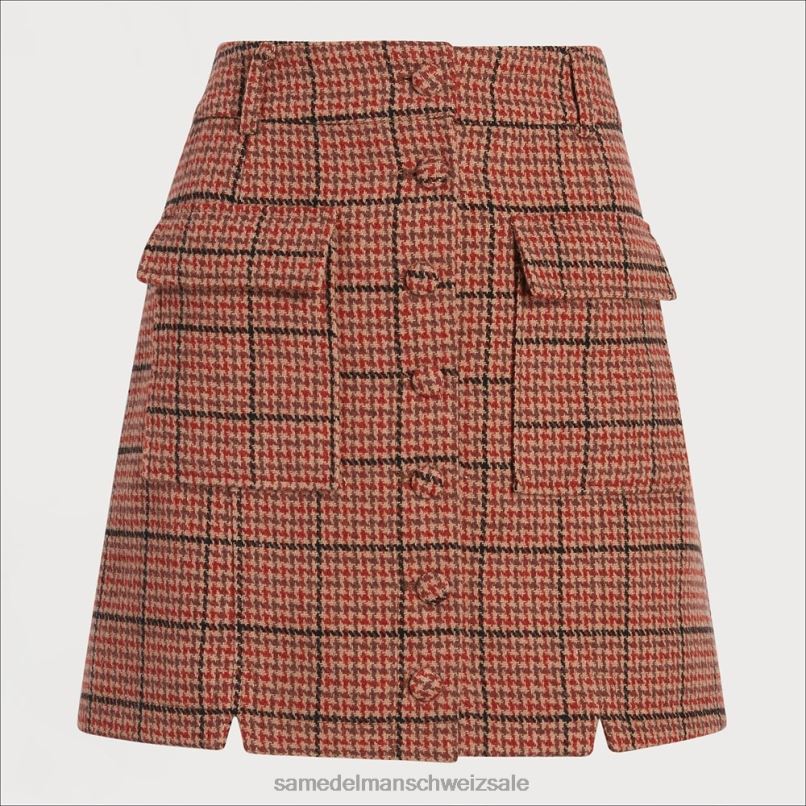 CH Sam Edelman Frauen Cara-Rock Indie-Plaid X2J861268 Bekleidung
