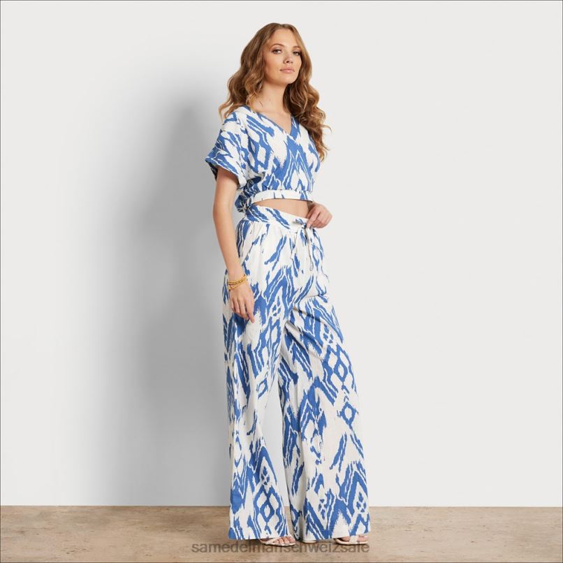 CH Sam Edelman Frauen Tragen Sie eine weiche Hose ikat X2J861070 Bekleidung