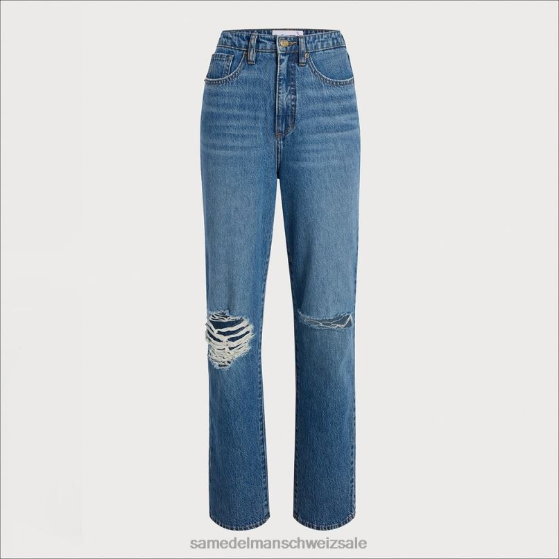 CH Sam Edelman Frauen Yaro-90er-Jahre-Hose mit hohem Bund Horizont X2J861201 Bekleidung