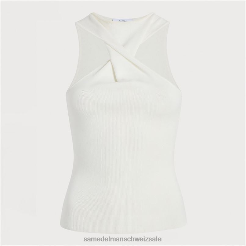 CH Sam Edelman Frauen Abril Pullover Tank Gardenie X2J861194 Bekleidung