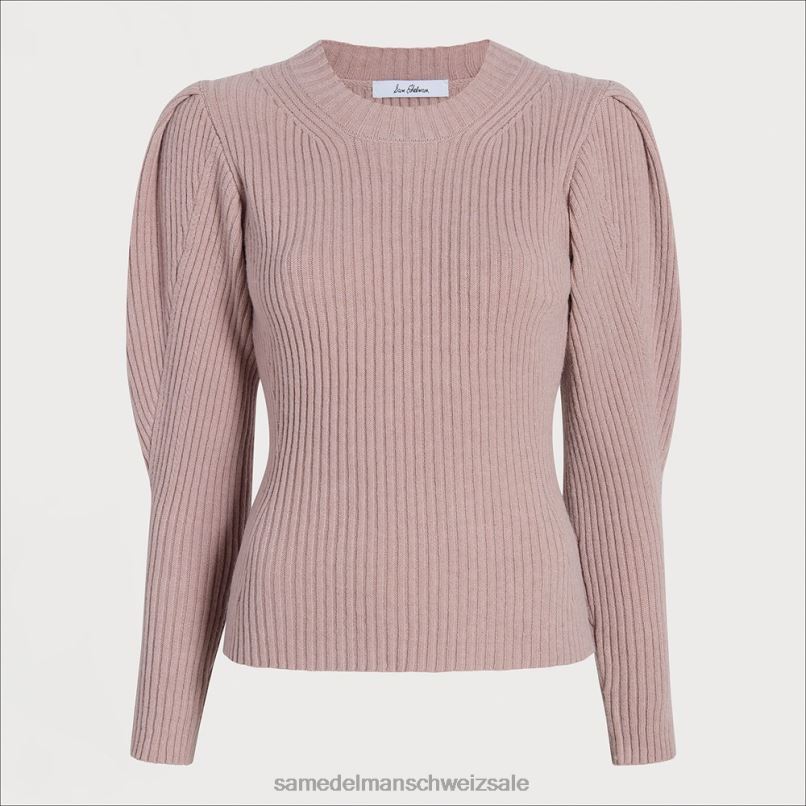 CH Sam Edelman Frauen Cohen Puffpullover Lavendel X2J861282 Bekleidung