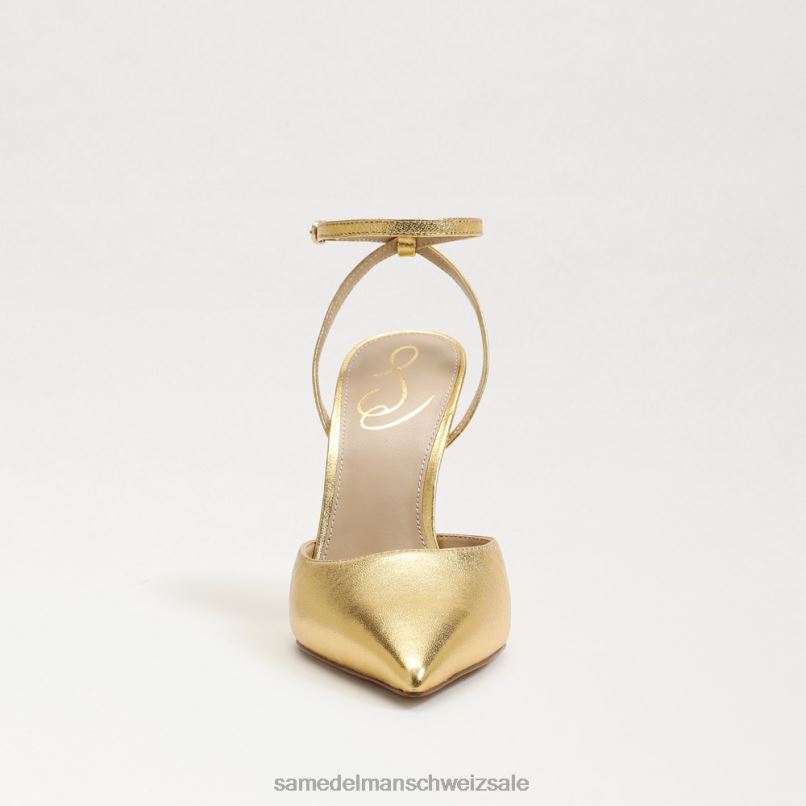 CH Sam Edelman Frauen Avril Slingback-Pumpe Goldmine X2J86733 Schuhwerk