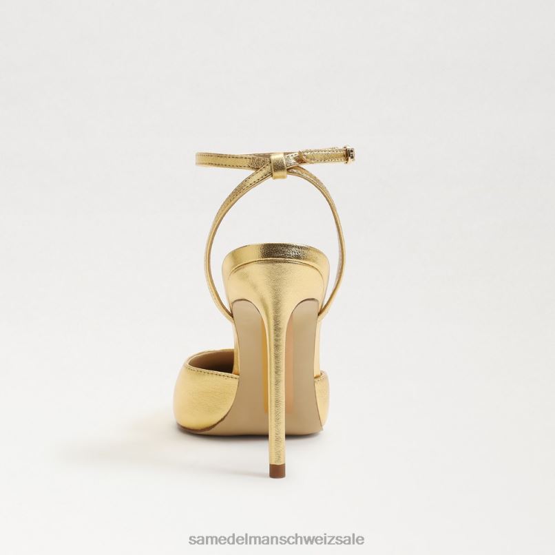 CH Sam Edelman Frauen Avril Slingback-Pumpe Goldmine X2J86733 Schuhwerk