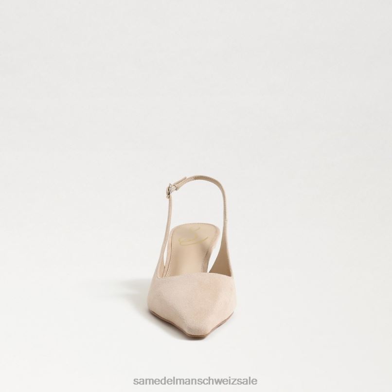 CH Sam Edelman Frauen Bianka Slingback-Pumpe Cappuccino-Wildleder X2J8698 Schuhwerk