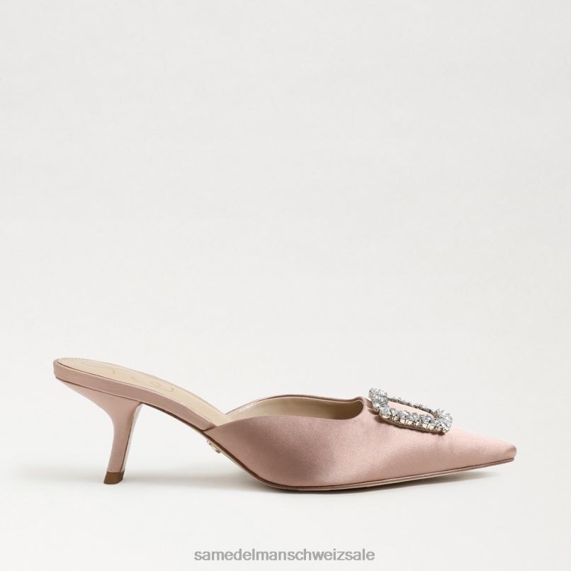 CH Sam Edelman Frauen Brit-Kitten-Heel-Mule weiche Praline X2J86432 Schuhwerk