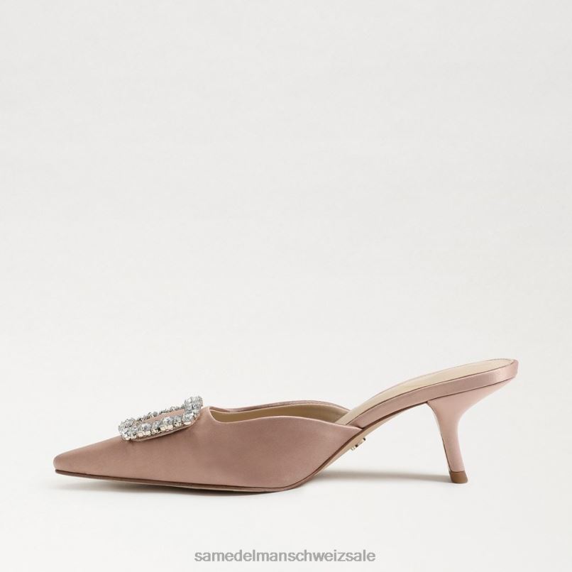 CH Sam Edelman Frauen Brit-Kitten-Heel-Mule weiche Praline X2J86432 Schuhwerk