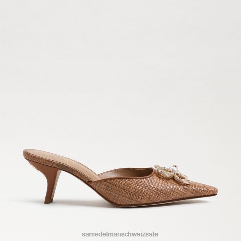 CH Sam Edelman Frauen Brit Tour Kitten Heel cuoio X2J86586 Schuhwerk