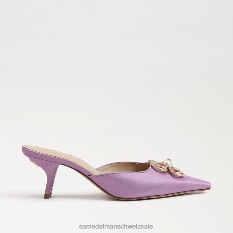 CH Sam Edelman Frauen Brit Tour Kitten Heel lila Dunst X2J86587 Schuhwerk