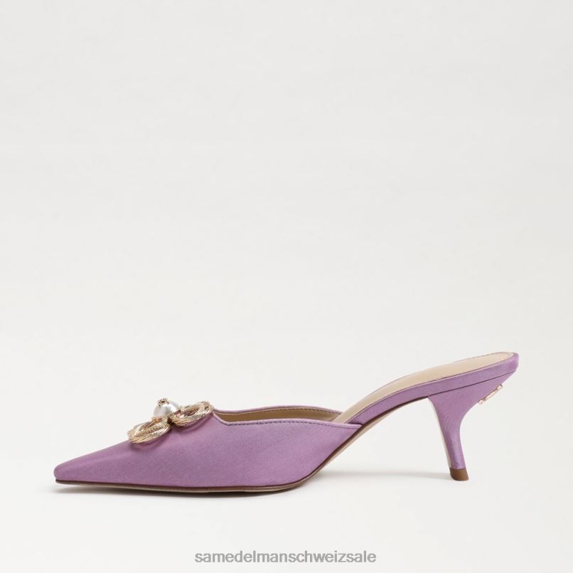 CH Sam Edelman Frauen Brit Tour Kitten Heel lila Dunst X2J86587 Schuhwerk