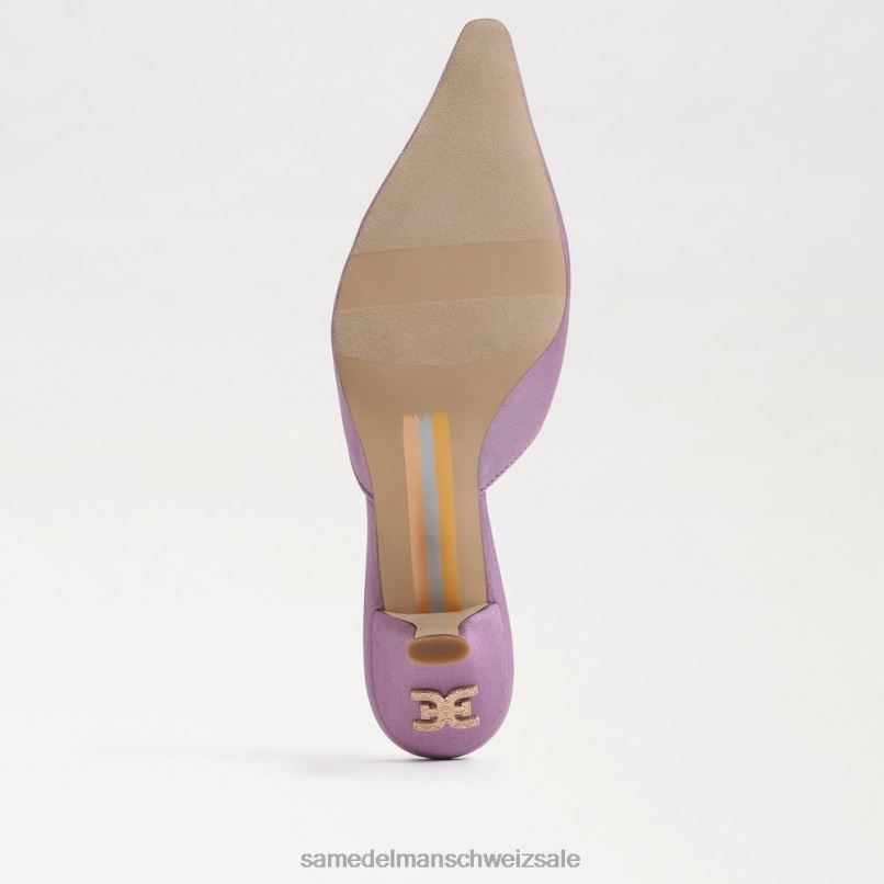 CH Sam Edelman Frauen Brit Tour Kitten Heel lila Dunst X2J86587 Schuhwerk