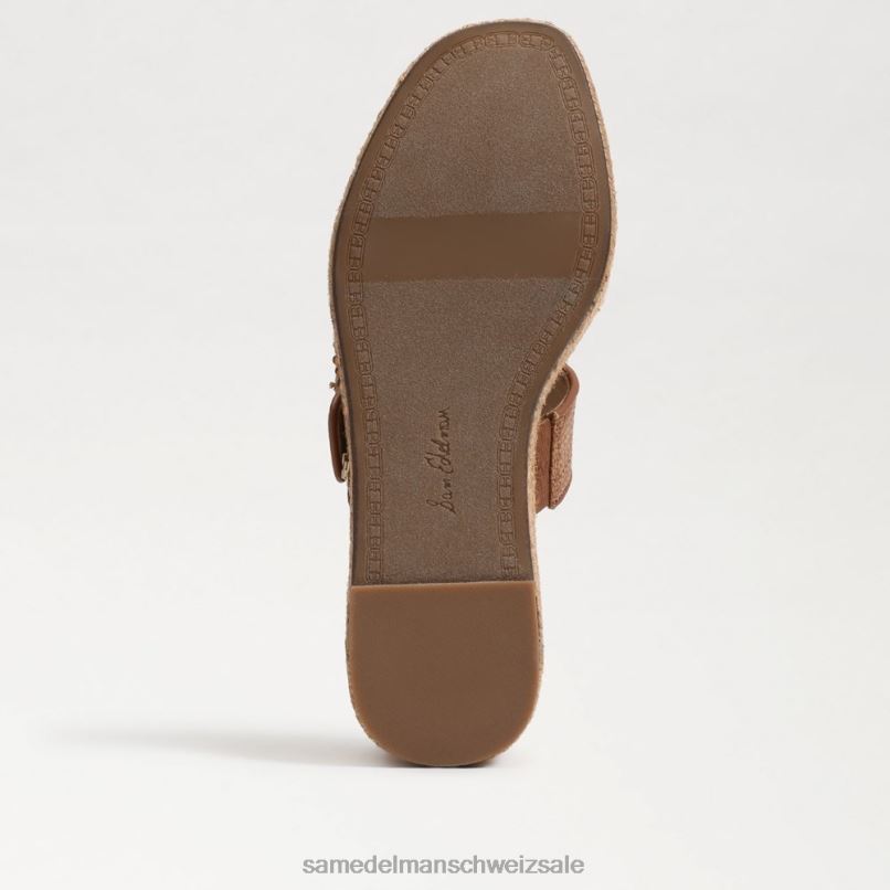 CH Sam Edelman Frauen Chase Espadrille-Keilsandale cuoio X2J86199 Schuhwerk