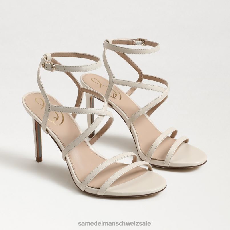 CH Sam Edelman Frauen Delanie Riemchenabsatz modernes Elfenbein X2J86645 Schuhwerk