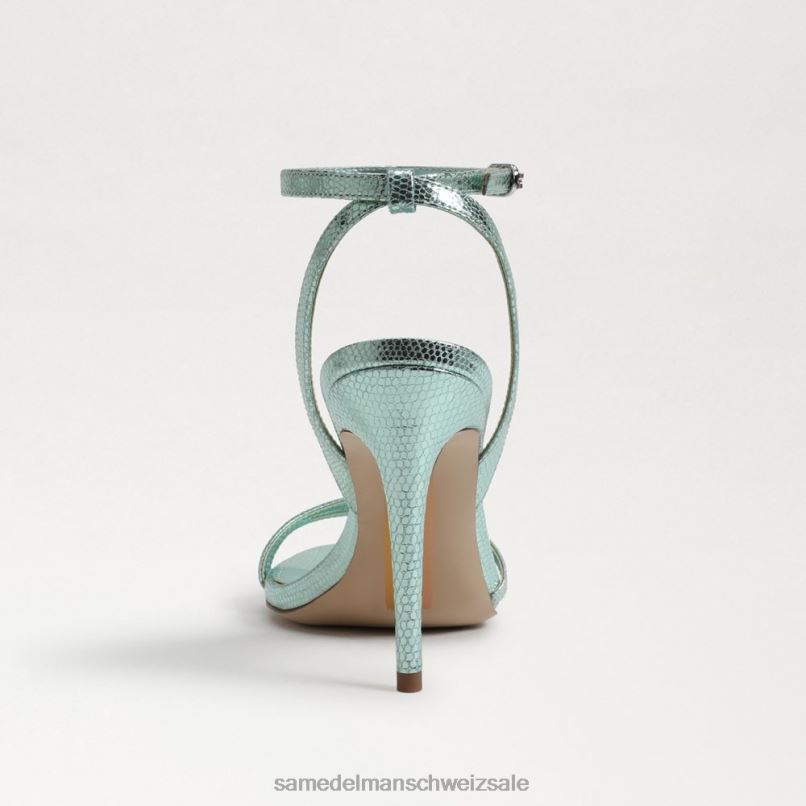 CH Sam Edelman Frauen Gemmie-Knöchelriemenabsatz Meeresgrün X2J86675 Schuhwerk
