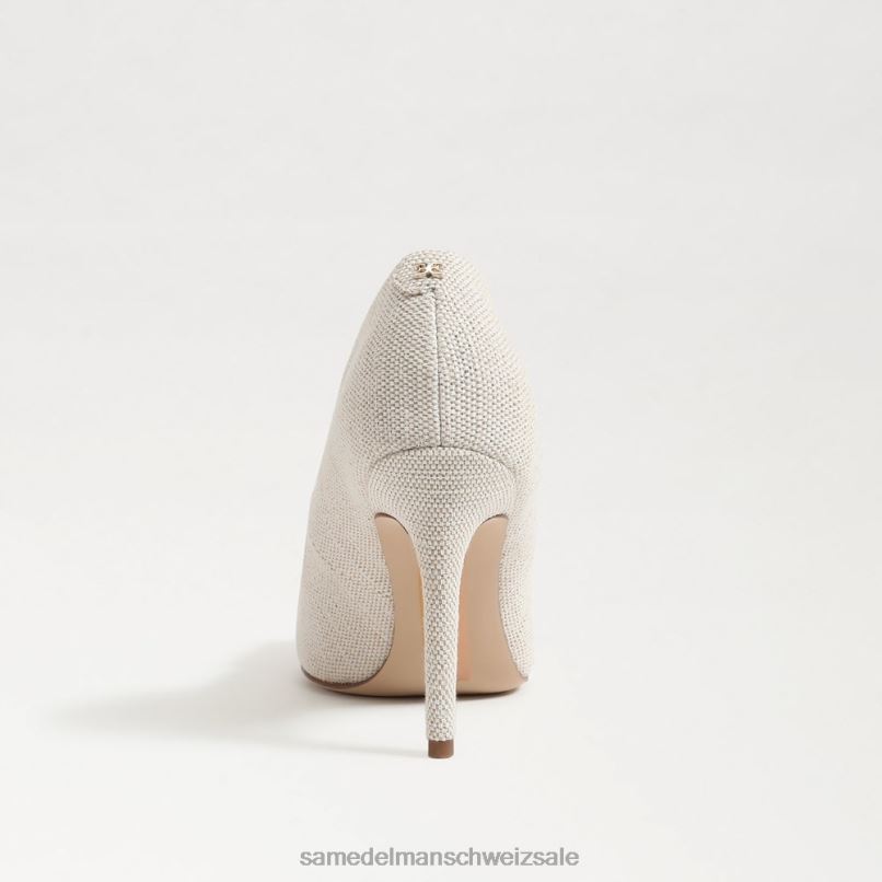 CH Sam Edelman Frauen Harriett-Perlen-Absatz mit spitzer Zehenpartie Elfenbein-Multi X2J86584 Schuhwerk