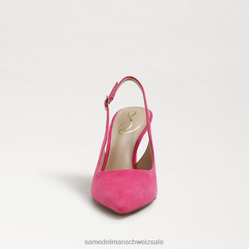 CH Sam Edelman Frauen Haselnussbraune Slingback-Pumps Delilah Pink X2J86667 Schuhwerk