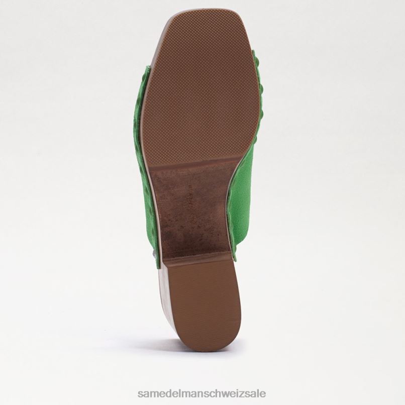 CH Sam Edelman Frauen Josselyn Maultier Limetten-Wildleder X2J86643 Schuhwerk