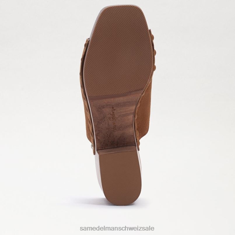 CH Sam Edelman Frauen Josselyn Maultier Whiskey-Wildleder X2J86641 Schuhwerk