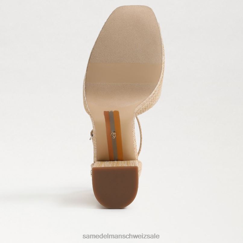 CH Sam Edelman Frauen Kori-Plateau-Absatz Buchenholz X2J86237 Schuhwerk