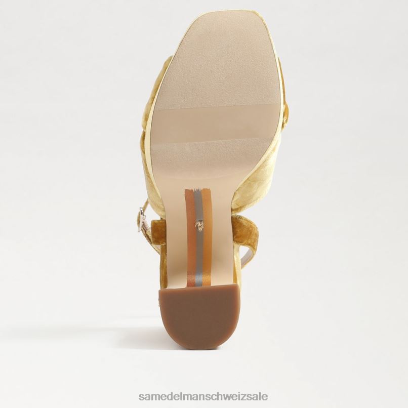 CH Sam Edelman Frauen Kristen-Plateau-Absatz Safransamt X2J86816 Schuhwerk