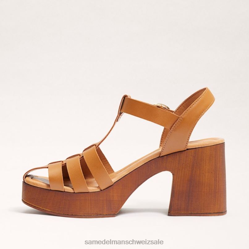CH Sam Edelman Frauen Margritte-Plateau-Blockabsatz Sattel X2J86659 Schuhwerk