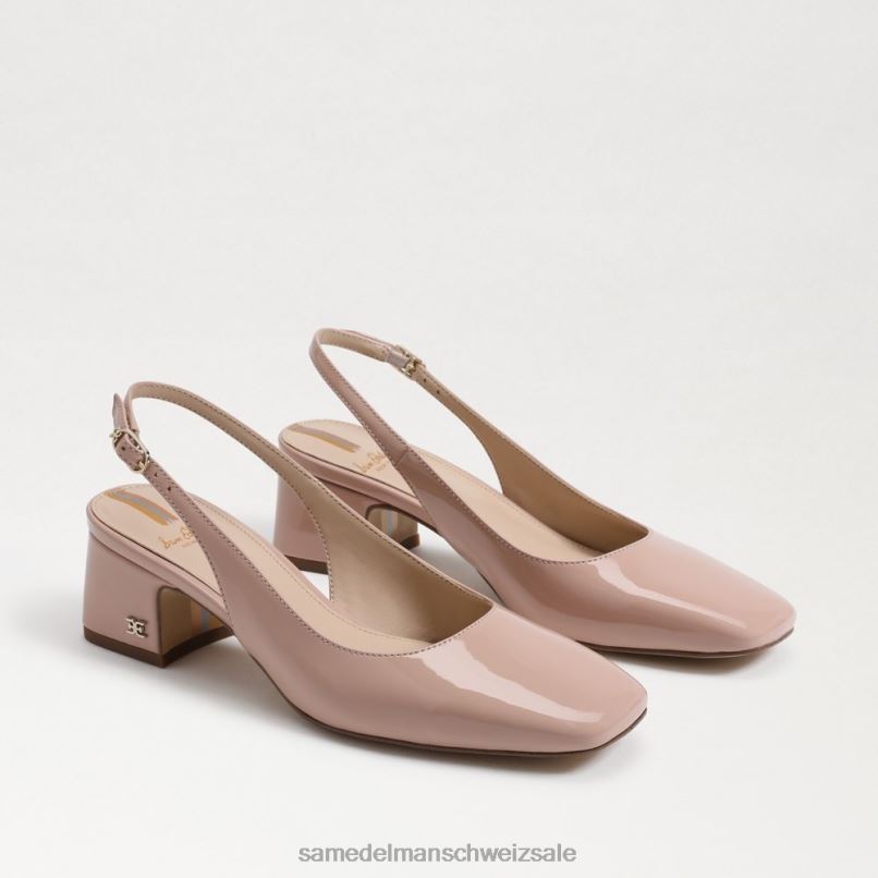 CH Sam Edelman Frauen Terra-Slingback-Kitten-Heel Sonnenaufgang rosa X2J86192 Schuhwerk