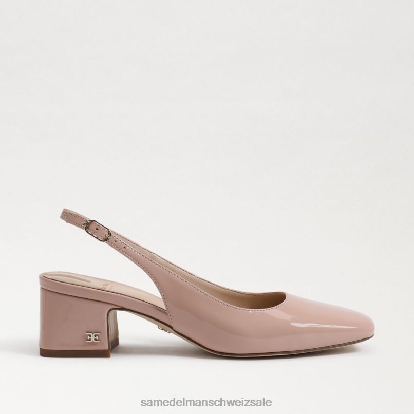 CH Sam Edelman Frauen Terra-Slingback-Kitten-Heel Sonnenaufgang rosa X2J86192 Schuhwerk