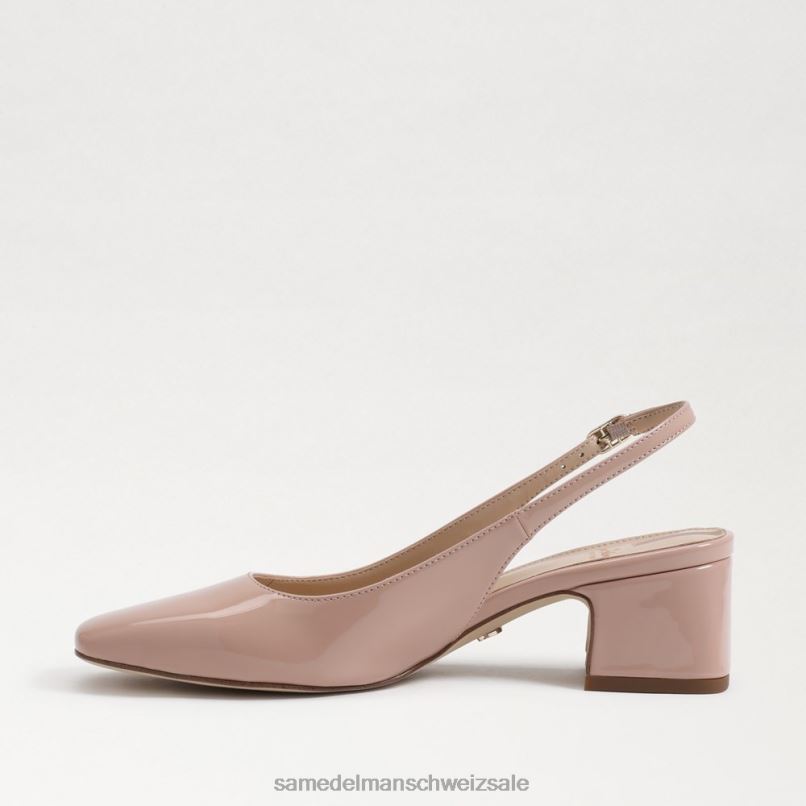 CH Sam Edelman Frauen Terra-Slingback-Kitten-Heel Sonnenaufgang rosa X2J86192 Schuhwerk