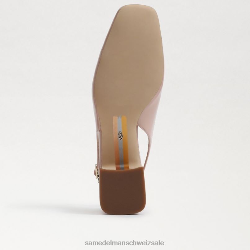 CH Sam Edelman Frauen Terra-Slingback-Kitten-Heel Sonnenaufgang rosa X2J86192 Schuhwerk
