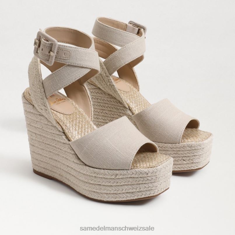 CH Sam Edelman Frauen Vada Espadrille-Keilsandale natürlich X2J86382 Schuhwerk