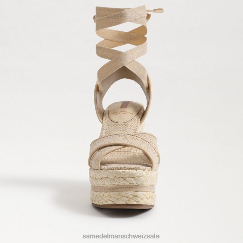CH Sam Edelman Frauen Vaughn Espadrille-Keilsandale natürlich X2J86246 Schuhwerk