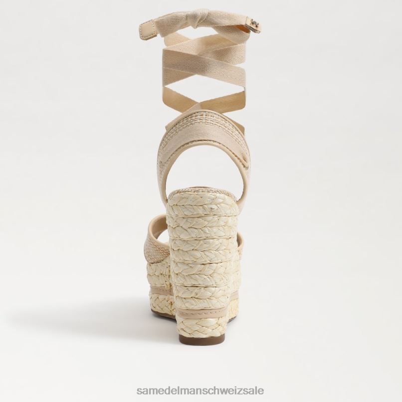 CH Sam Edelman Frauen Vaughn Espadrille-Keilsandale natürlich X2J86246 Schuhwerk