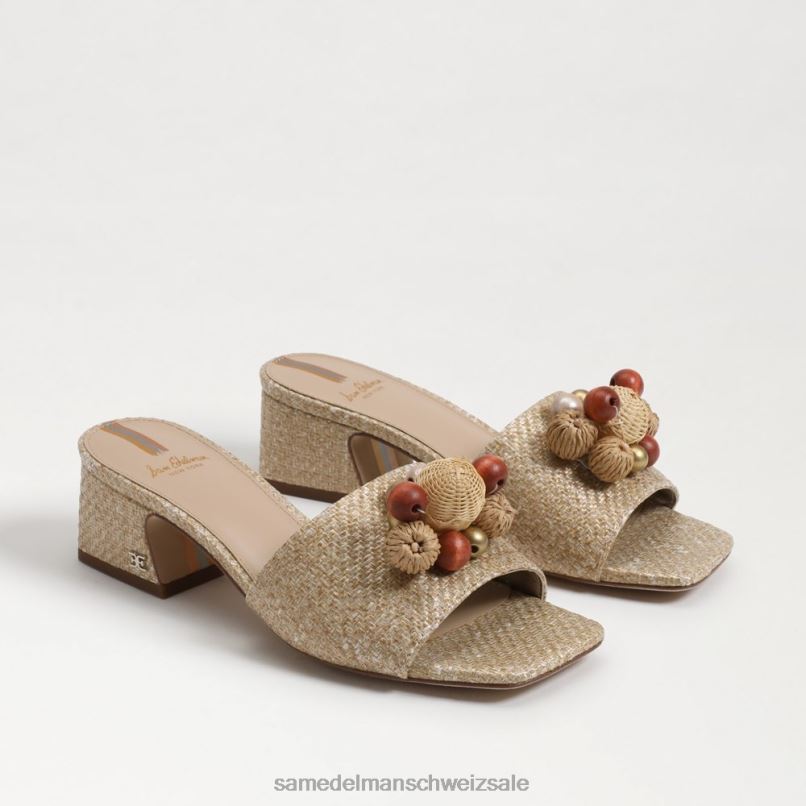 CH Sam Edelman Frauen Weston-Rutsche Eierschale X2J86628 Schuhwerk