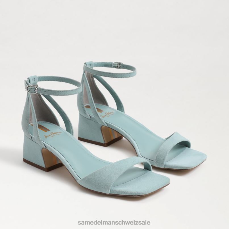 CH Sam Edelman Frauen Wilson Kitten-Heel Flut blau X2J86472 Schuhwerk