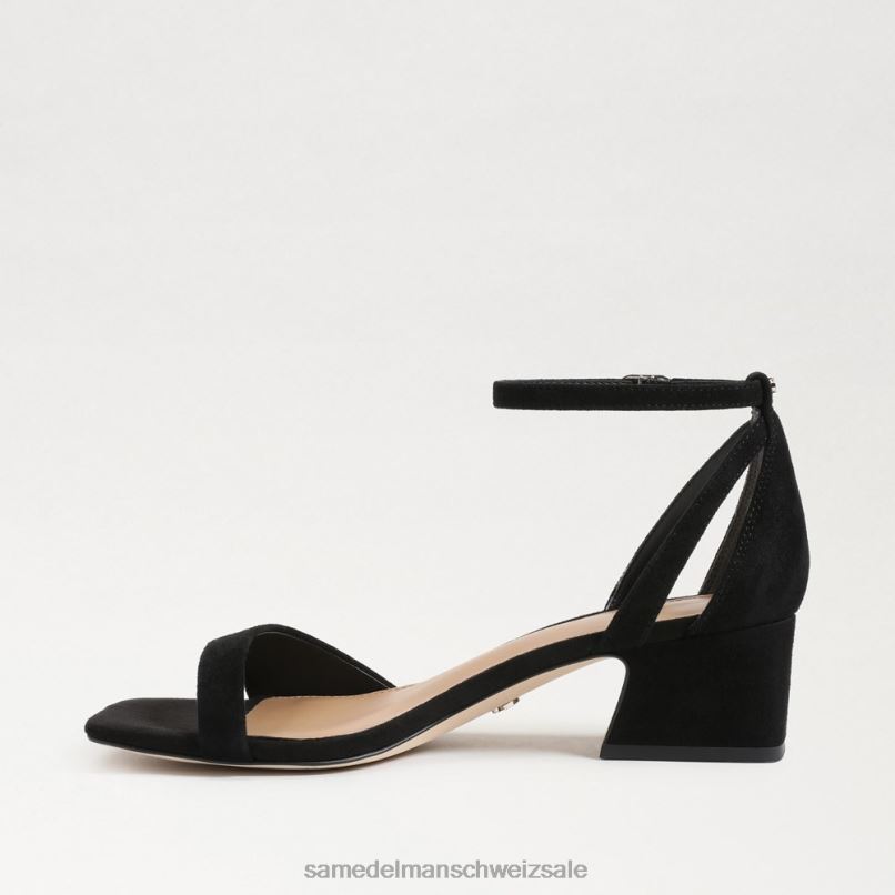 CH Sam Edelman Frauen Wilson Kitten-Heel Schwarz X2J86471 Schuhwerk