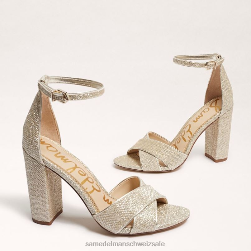 CH Sam Edelman Frauen Yancy-Sandale mit Knöchelriemen Jute X2J86770 Schuhwerk