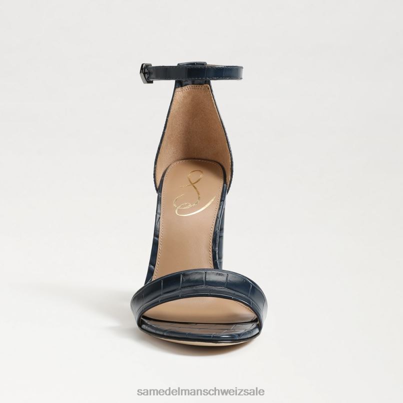 CH Sam Edelman Frauen Yaro-Sandale mit Blockabsatz Pazifikmarine X2J86330 Schuhwerk