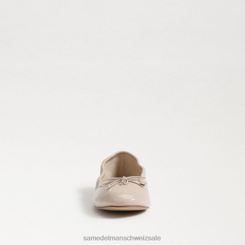 CH Sam Edelman Frauen Ballerinas von Felicia Chai-Latte-Patent X2J86132 Schuhwerk
