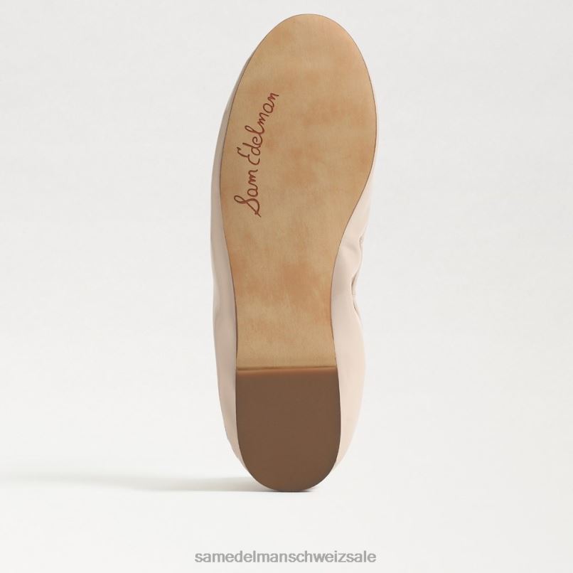 CH Sam Edelman Frauen Ballerinas von Felicia Chai-Latte-Patent X2J86132 Schuhwerk