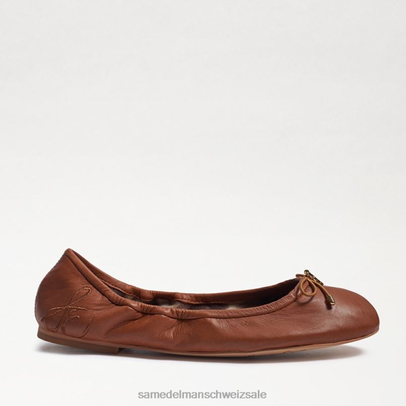 CH Sam Edelman Frauen Ballerinas von Felicia Sattelleder X2J86123 Schuhwerk