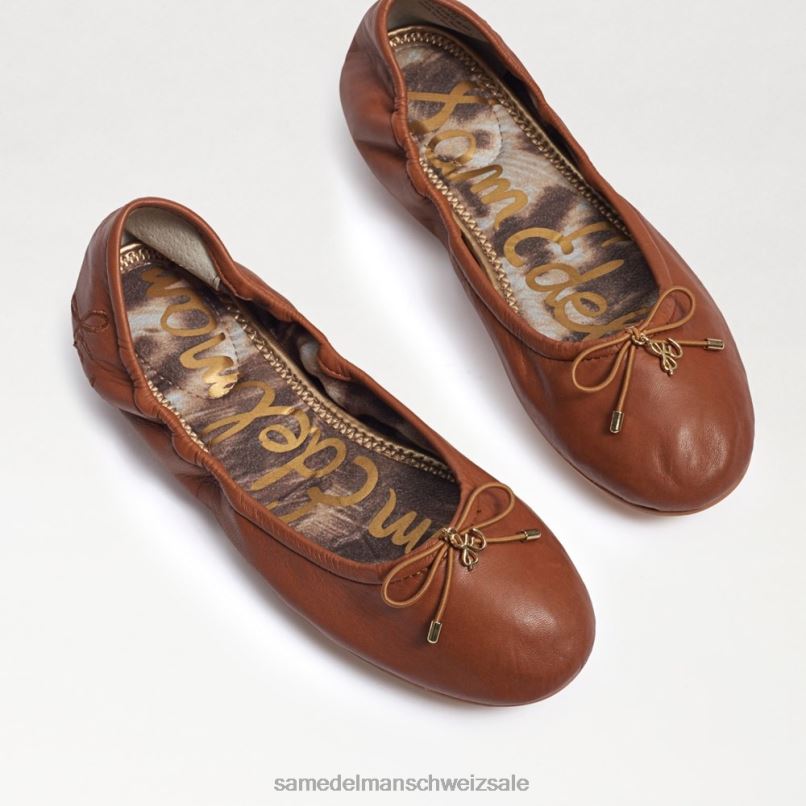 CH Sam Edelman Frauen Ballerinas von Felicia Sattelleder X2J86123 Schuhwerk