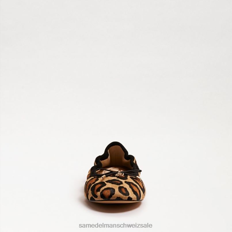 CH Sam Edelman Frauen Ballerinas von Felicia neuer brauner Leopard X2J86124 Schuhwerk