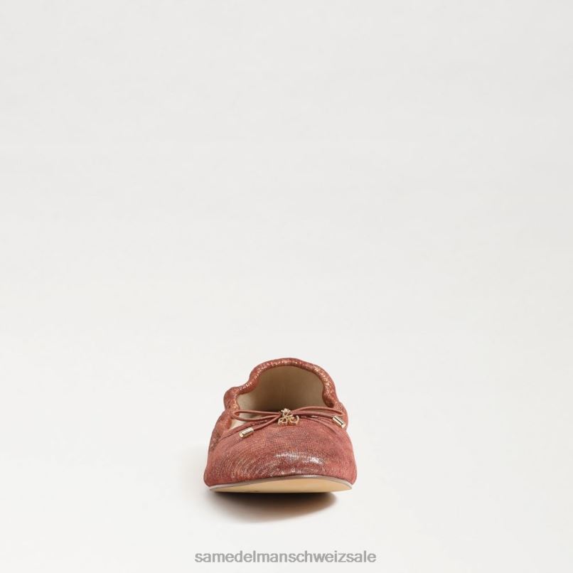 CH Sam Edelman Frauen Ballerinas von Felicia rostrosa X2J86130 Schuhwerk