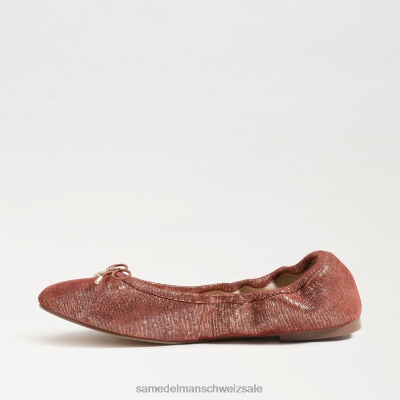 CH Sam Edelman Frauen Ballerinas von Felicia rostrosa X2J86130 Schuhwerk
