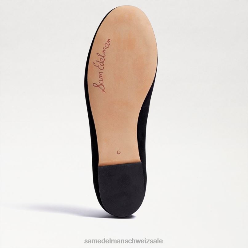 CH Sam Edelman Frauen Ballerinas von Felicia schwarzes Wildleder X2J86133 Schuhwerk