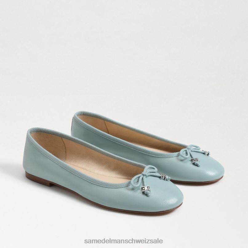 CH Sam Edelman Frauen Felicia Luxe Ballerinas Flut blau X2J86286 Schuhwerk