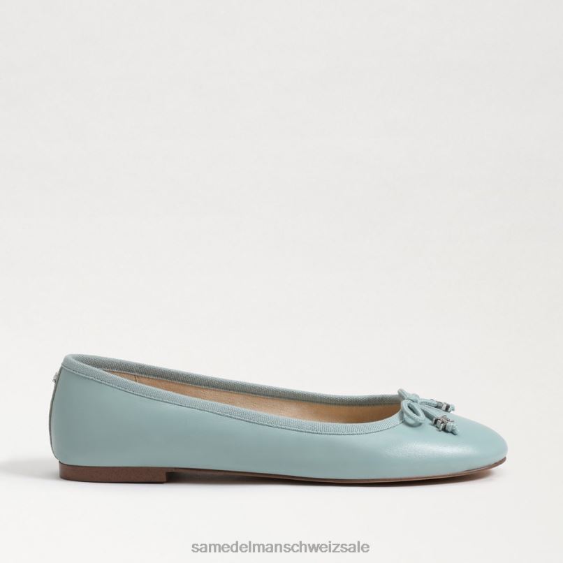 CH Sam Edelman Frauen Felicia Luxe Ballerinas Flut blau X2J86286 Schuhwerk