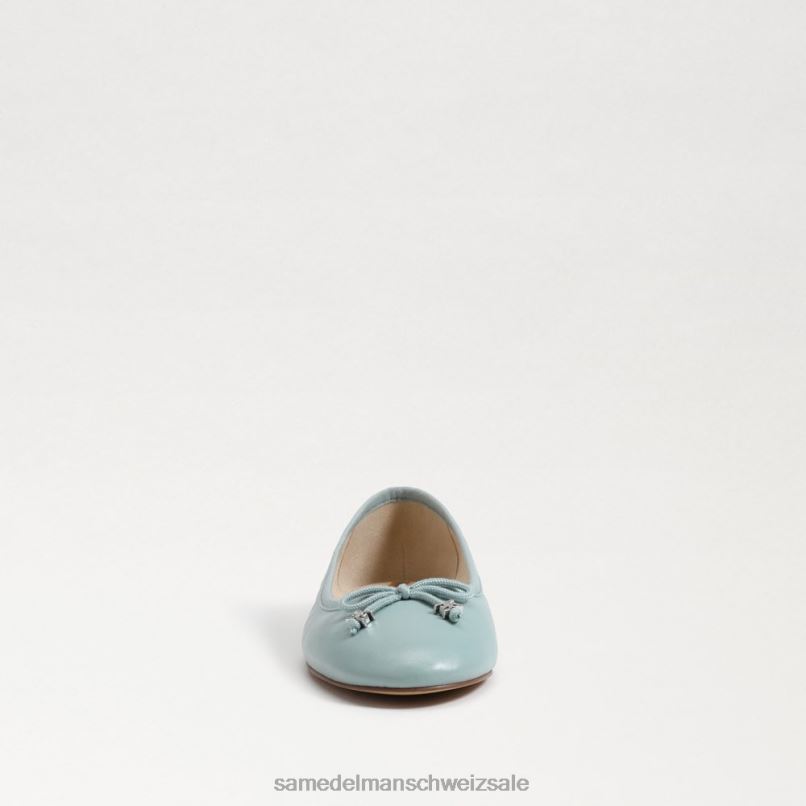 CH Sam Edelman Frauen Felicia Luxe Ballerinas Flut blau X2J86286 Schuhwerk