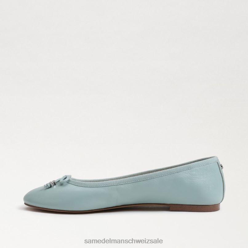 CH Sam Edelman Frauen Felicia Luxe Ballerinas Flut blau X2J86286 Schuhwerk