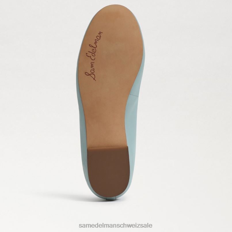 CH Sam Edelman Frauen Felicia Luxe Ballerinas Flut blau X2J86286 Schuhwerk