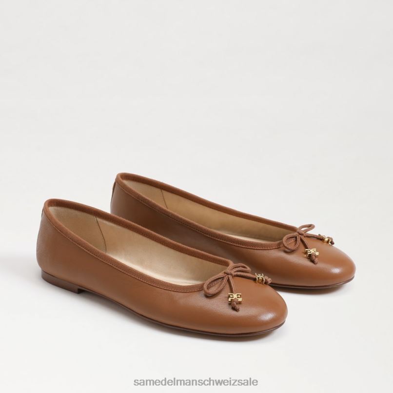 CH Sam Edelman Frauen Felicia Luxe Ballerinas Sattel X2J86282 Schuhwerk